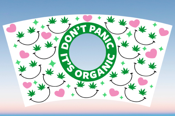 Funny Weed Starbucks Hot Cup 16oz Svg