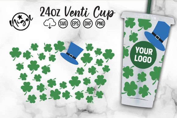 St. Patrick’s Day Cold Cup Wrap SVG Cut